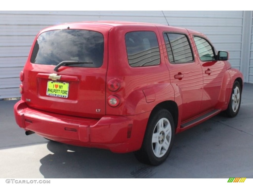 2008 HHR LT - Victory Red / Ebony Black photo #8