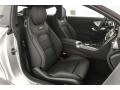 2018 Mercedes-Benz C Black Interior Front Seat Photo