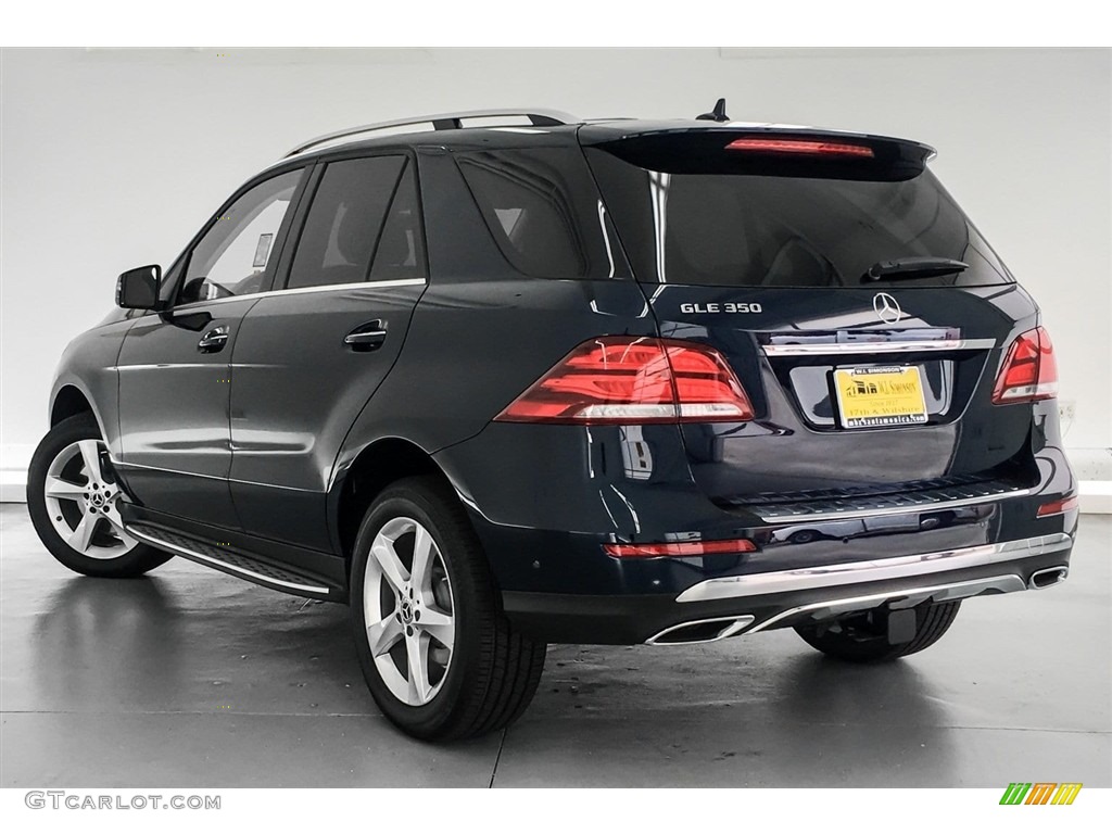 2018 GLE 350 - Lunar Blue Metallic / Ginger Beige/Espresso Brown photo #2