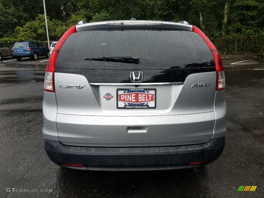 2012 CR-V EX-L 4WD - Alabaster Silver Metallic / Gray photo #6