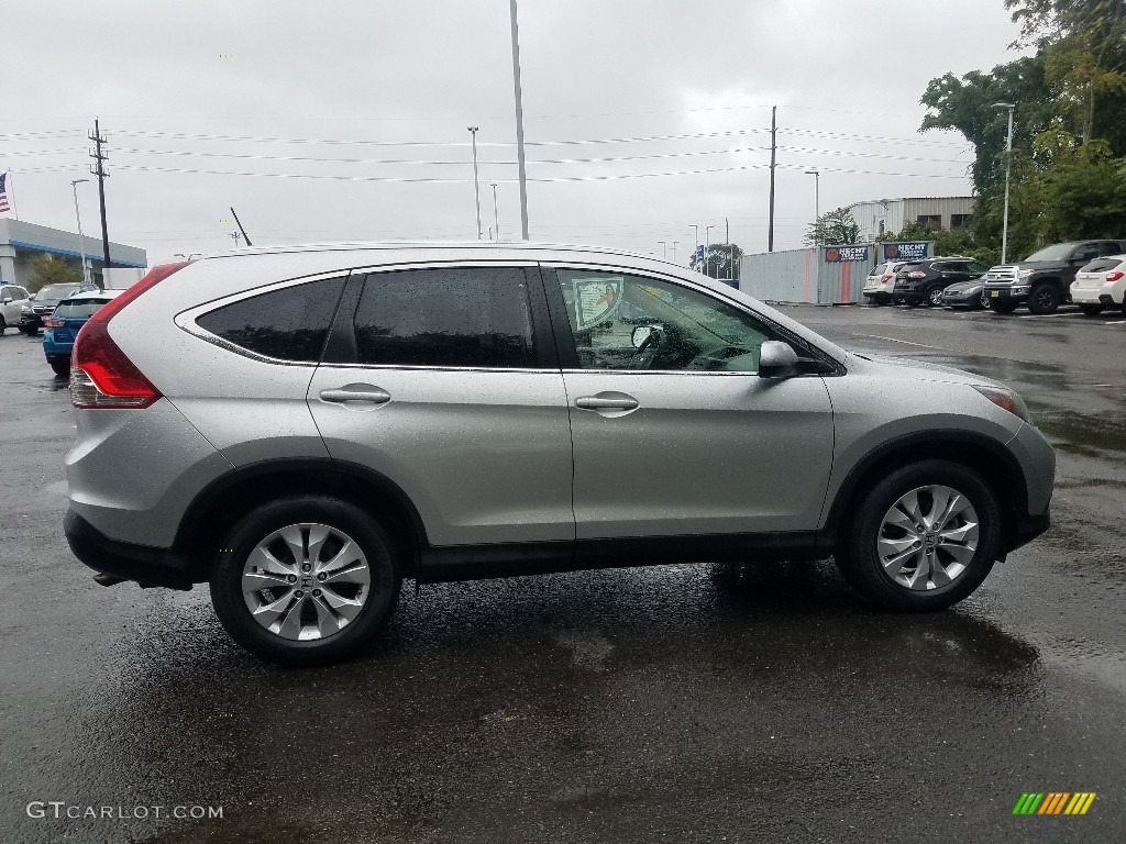 2012 CR-V EX-L 4WD - Alabaster Silver Metallic / Gray photo #8