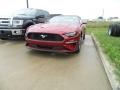 2019 Ruby Red Ford Mustang EcoBoost Premium Convertible  photo #1