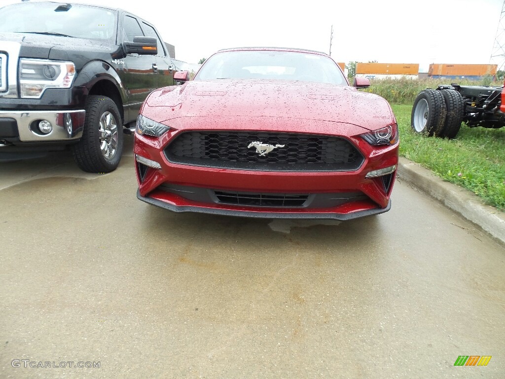 2019 Mustang EcoBoost Premium Convertible - Ruby Red / Ebony photo #2