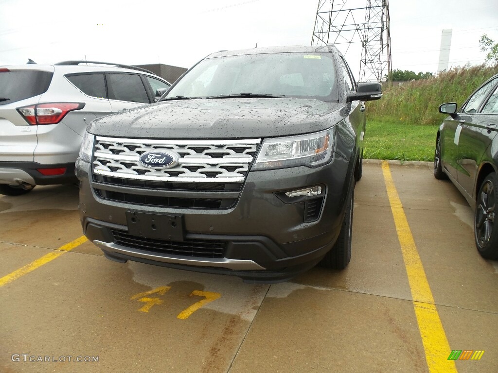 2018 Explorer XLT 4WD - Magnetic Metallic / Ebony Black photo #1