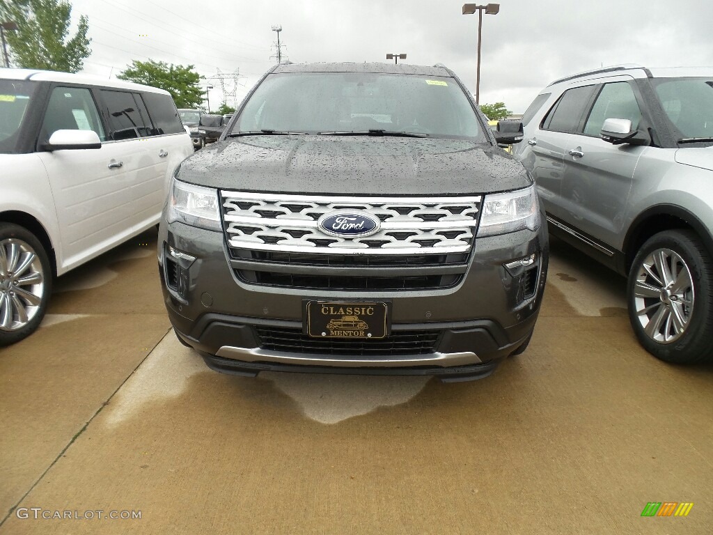 2018 Explorer XLT 4WD - Magnetic Metallic / Ebony Black photo #2