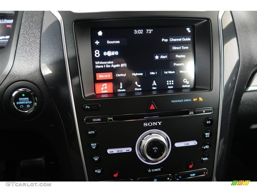 2018 Explorer Sport 4WD - White Platinum / Ebony Black photo #23