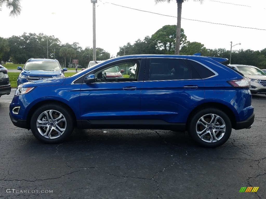 2018 Edge Titanium - Blue / Ebony photo #2