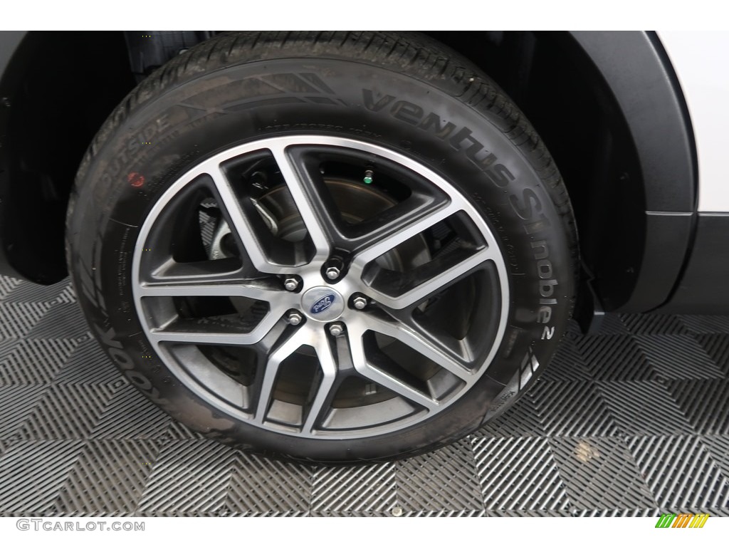 2018 Explorer Sport 4WD - White Platinum / Ebony Black photo #28
