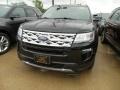 2018 Shadow Black Ford Explorer XLT 4WD  photo #1