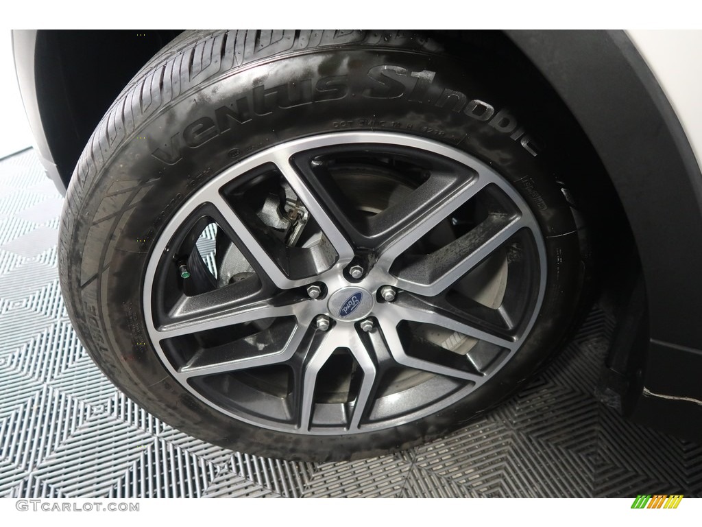 2018 Explorer Sport 4WD - White Platinum / Ebony Black photo #30