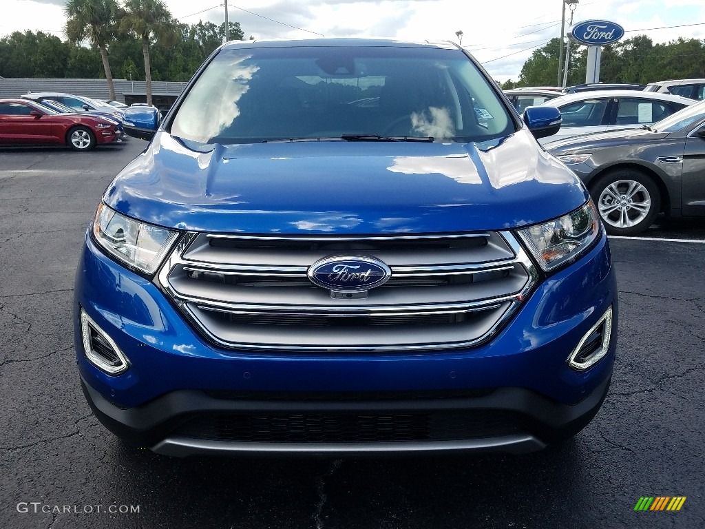 2018 Edge Titanium - Blue / Ebony photo #8