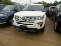 2018 White Platinum Ford Explorer XLT 4WD  photo #1