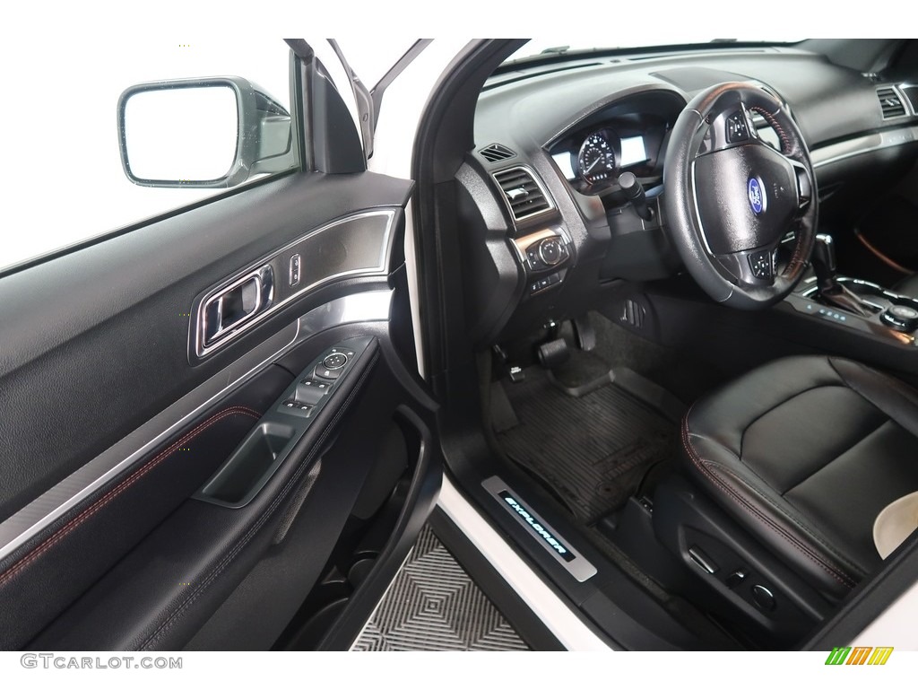 2018 Explorer Sport 4WD - White Platinum / Ebony Black photo #37
