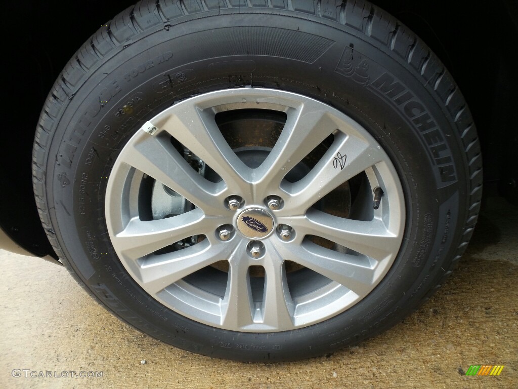 2018 Explorer XLT 4WD - White Platinum / Ebony Black photo #4