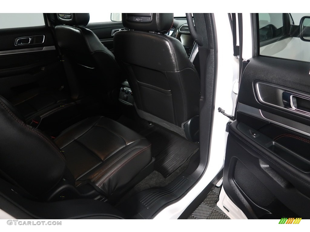 2018 Explorer Sport 4WD - White Platinum / Ebony Black photo #40