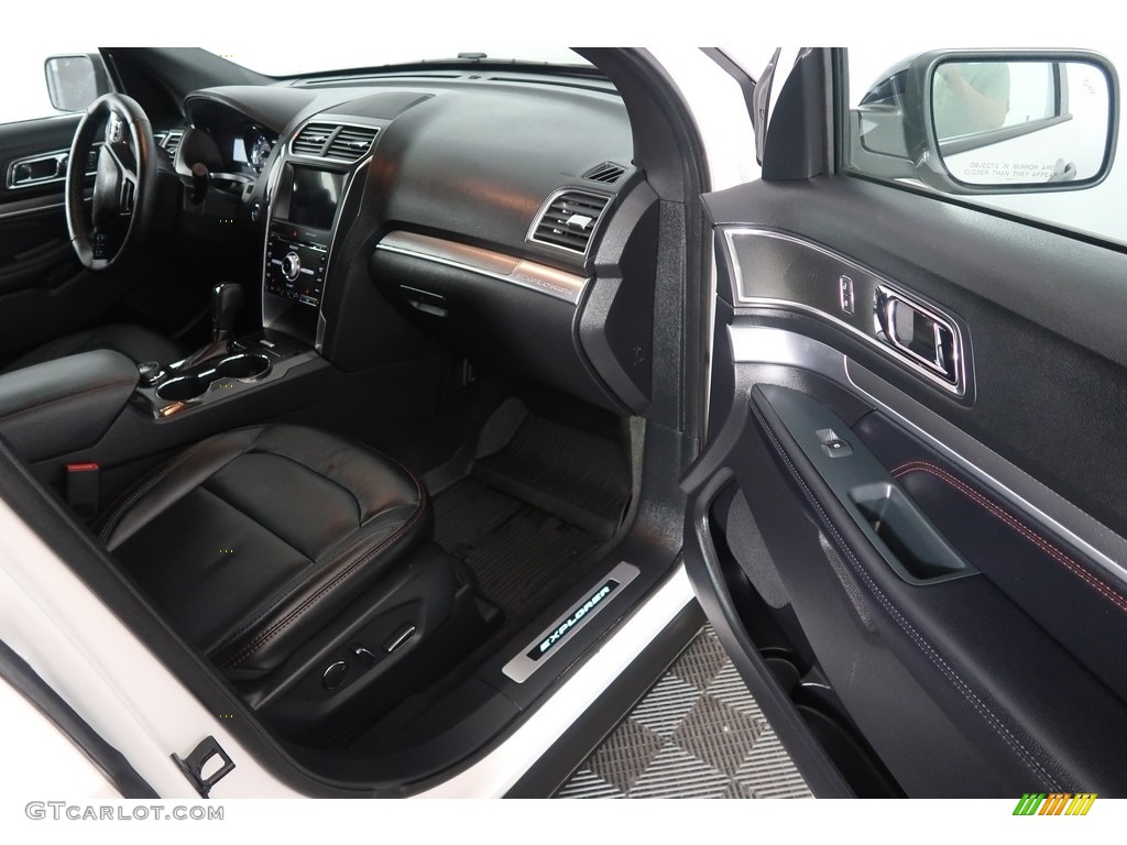 2018 Explorer Sport 4WD - White Platinum / Ebony Black photo #41