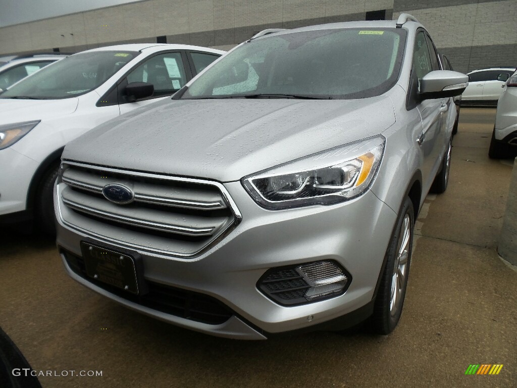 2018 Escape Titanium 4WD - Ingot Silver / Charcoal Black photo #2