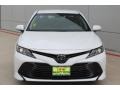 2018 Super White Toyota Camry LE  photo #2