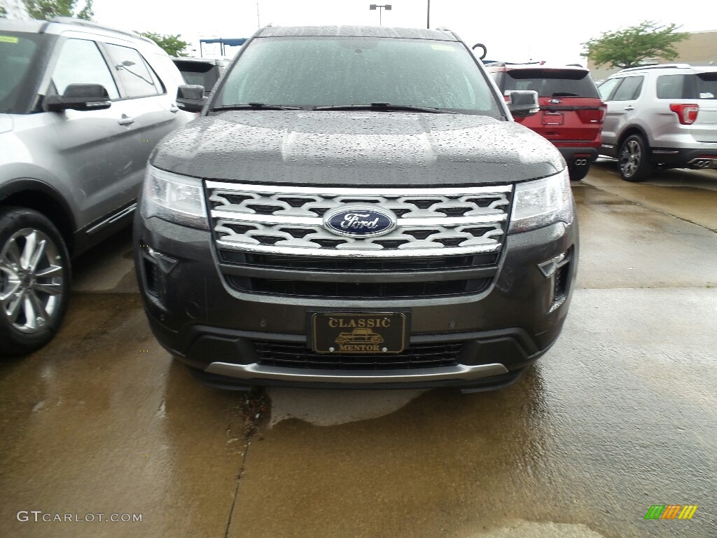 2018 Explorer XLT 4WD - Magnetic Metallic / Ebony Black photo #2