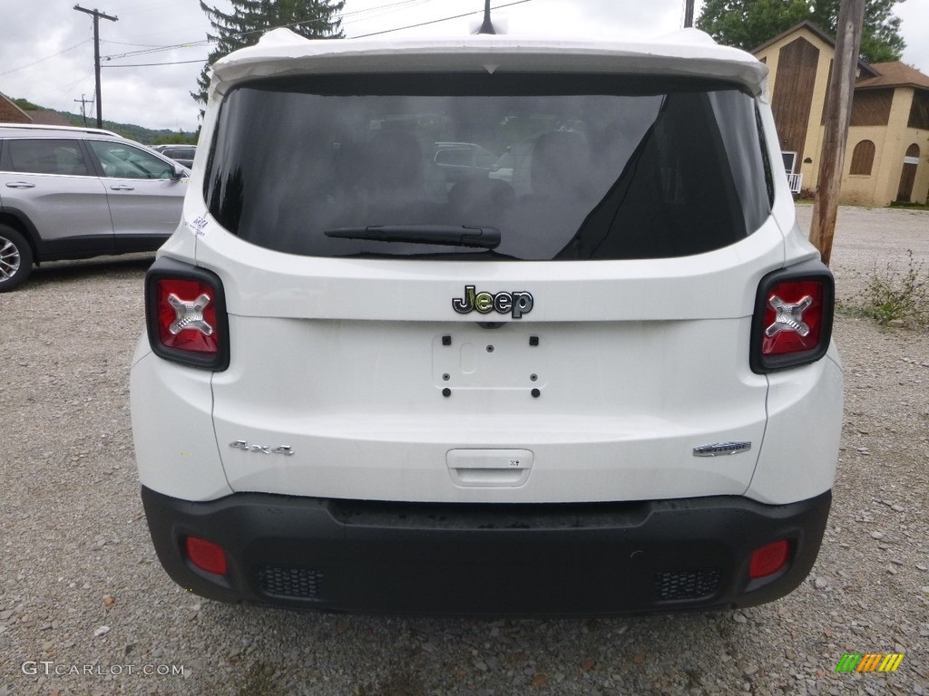 2018 Renegade Latitude 4x4 - Alpine White / Black photo #4