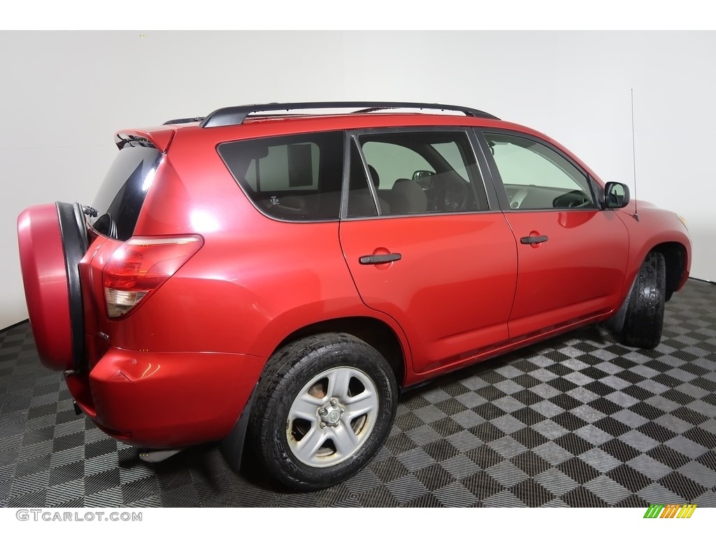 2008 RAV4 4WD - Barcelona Red Pearl / Ash photo #12