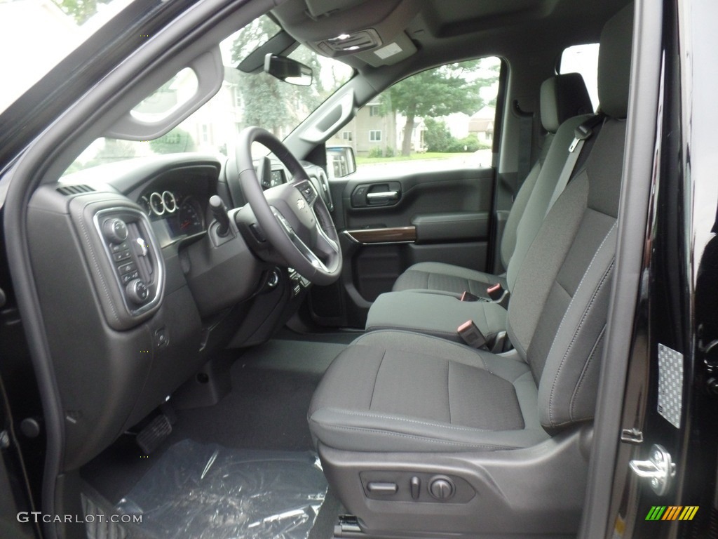 Jet Black Interior 2019 Chevrolet Silverado 1500 LT Z71 Crew Cab 4WD Photo #129337684