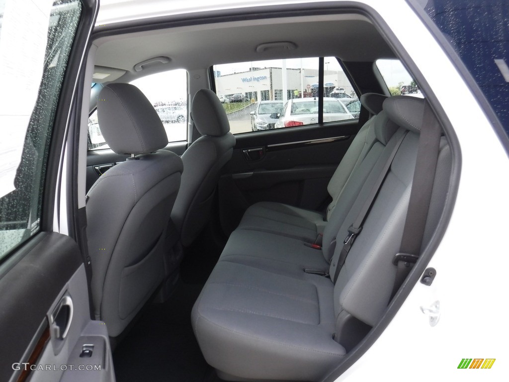 2012 Santa Fe GLS AWD - Glacier White / Gray photo #20