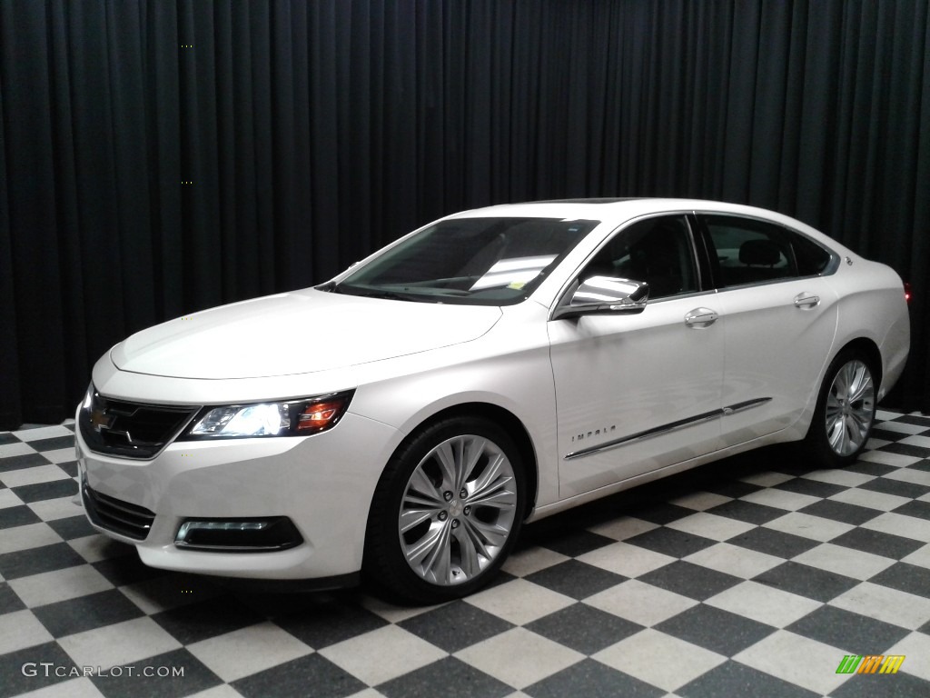2014 Impala LTZ - White Diamond Tricoat / Jet Black/Dark Titanium photo #2