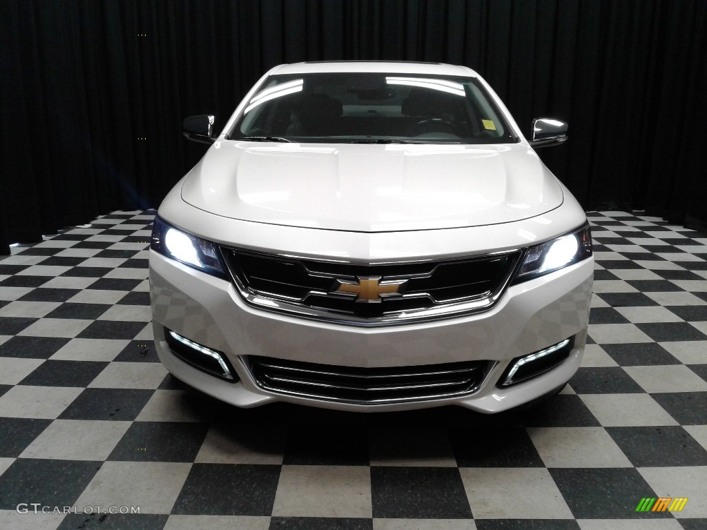 2014 Impala LTZ - White Diamond Tricoat / Jet Black/Dark Titanium photo #3