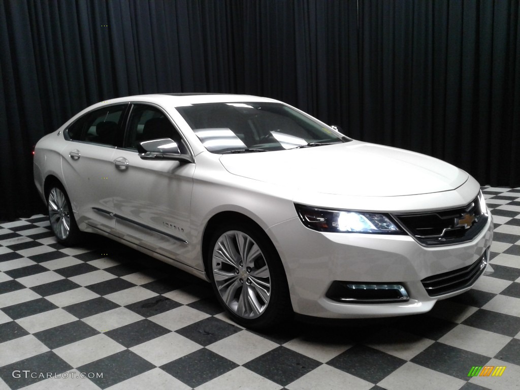 2014 Impala LTZ - White Diamond Tricoat / Jet Black/Dark Titanium photo #4