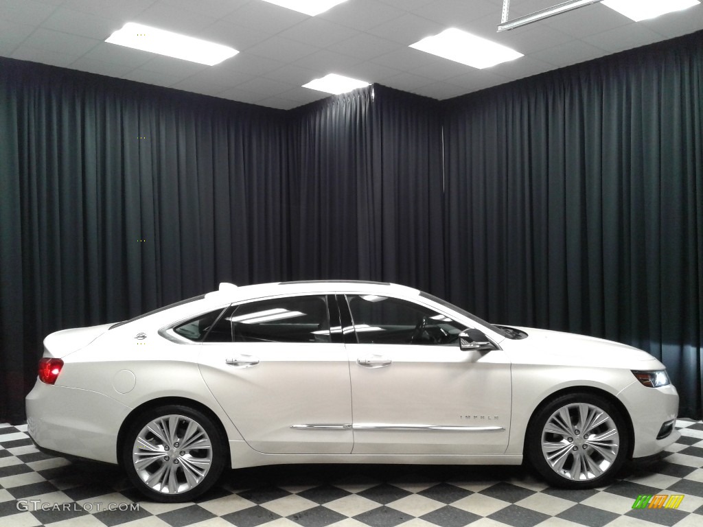 2014 Impala LTZ - White Diamond Tricoat / Jet Black/Dark Titanium photo #5