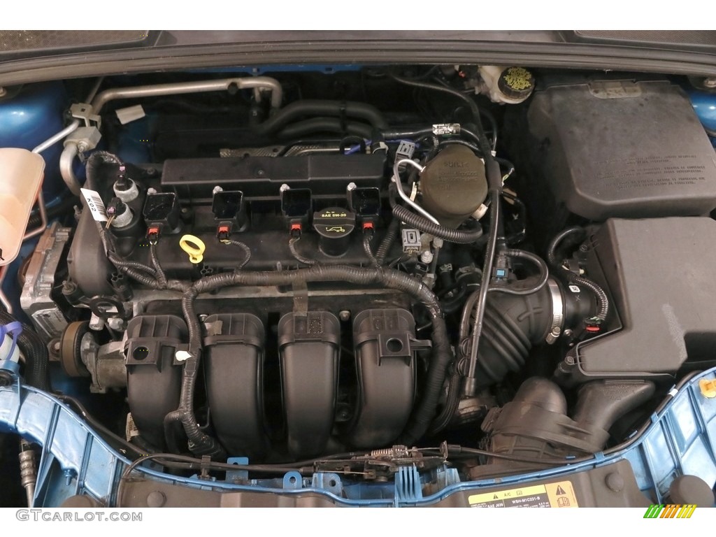 2014 Focus SE Sedan - Blue Candy / Charcoal Black photo #17