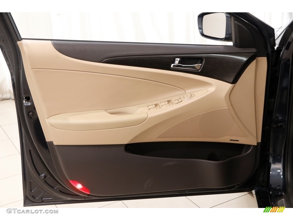 2011 Sonata SE - Pacific Blue Pearl / Camel photo #4