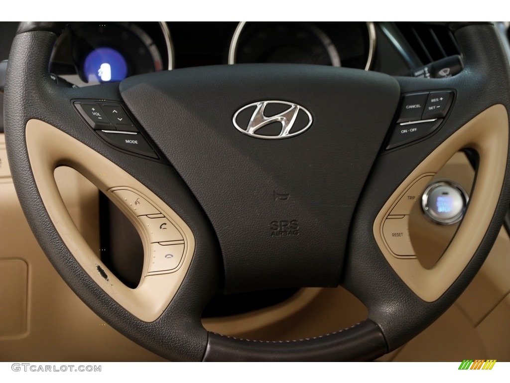 2011 Sonata SE - Pacific Blue Pearl / Camel photo #10