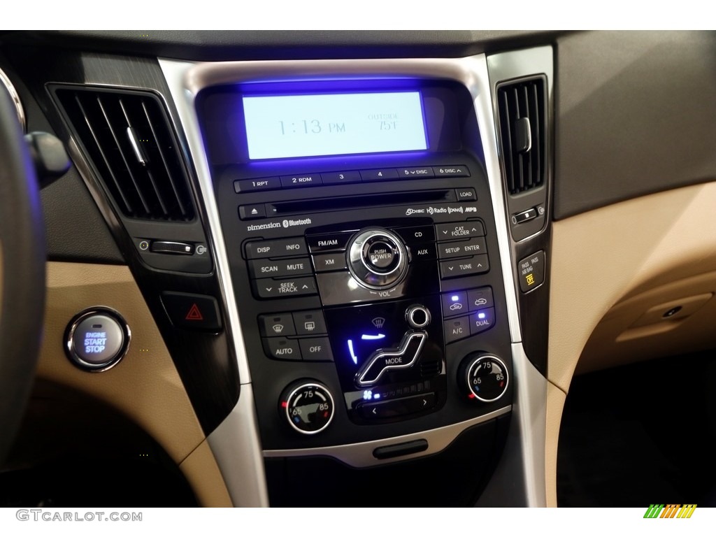 2011 Sonata SE - Pacific Blue Pearl / Camel photo #12