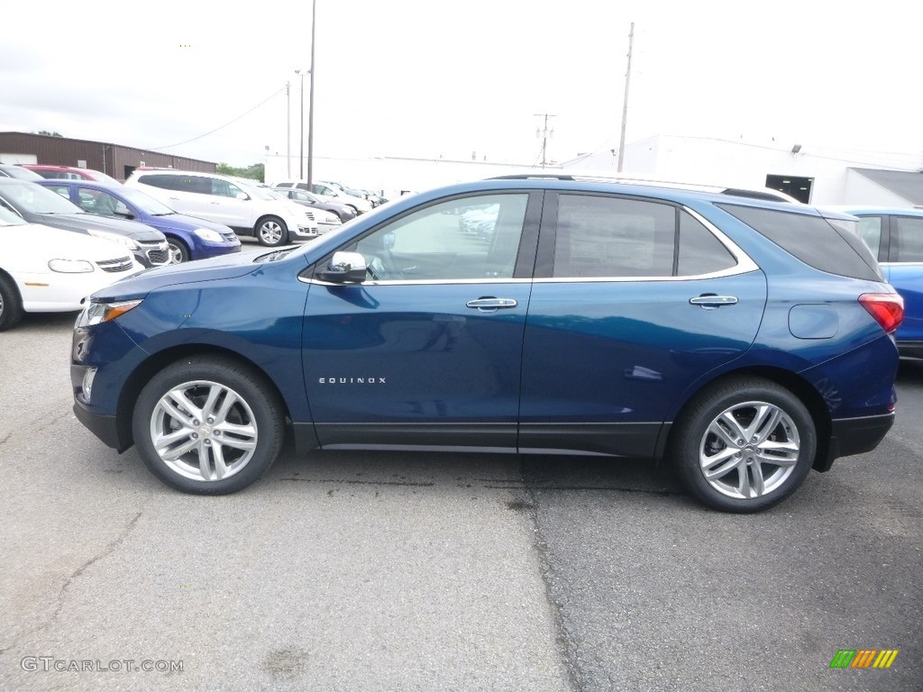 2019 Equinox Premier AWD - Pacific Blue Metallic / Medium Ash Gray photo #2