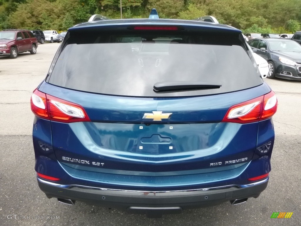 2019 Equinox Premier AWD - Pacific Blue Metallic / Medium Ash Gray photo #4