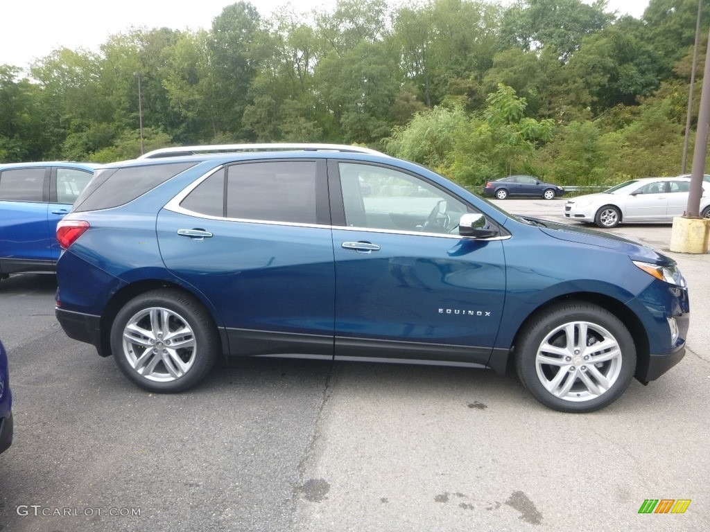2019 Equinox Premier AWD - Pacific Blue Metallic / Medium Ash Gray photo #6