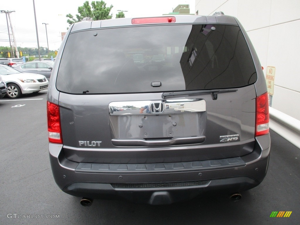 2015 Pilot Touring 4WD - Modern Steel Metallic / Black photo #4