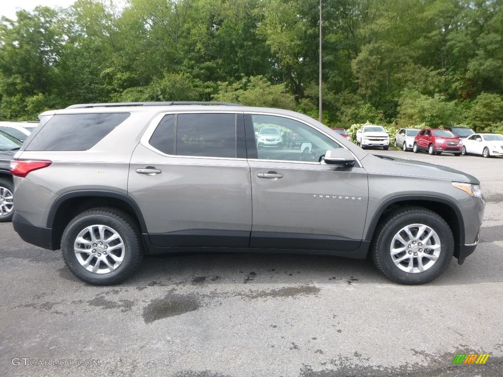 2019 Traverse LT AWD - Pepperdust Metallic / Jet Black photo #6