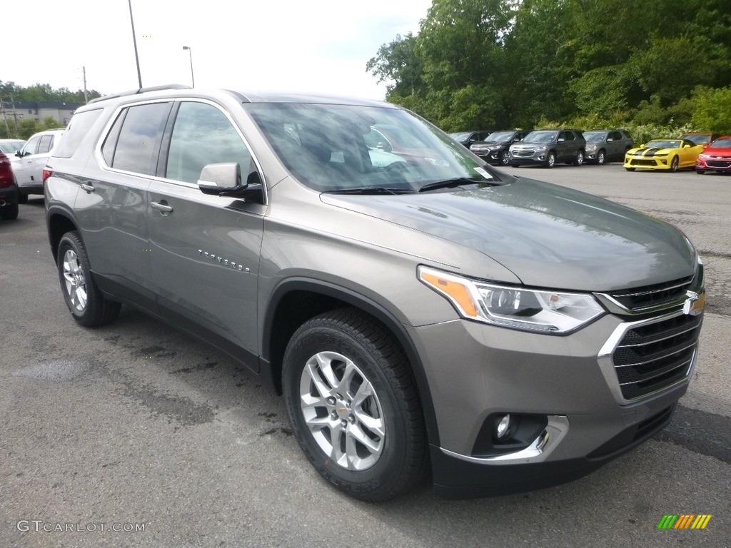 2019 Traverse LT AWD - Pepperdust Metallic / Jet Black photo #7