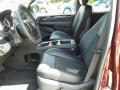 2019 Dodge Grand Caravan Black Interior Front Seat Photo