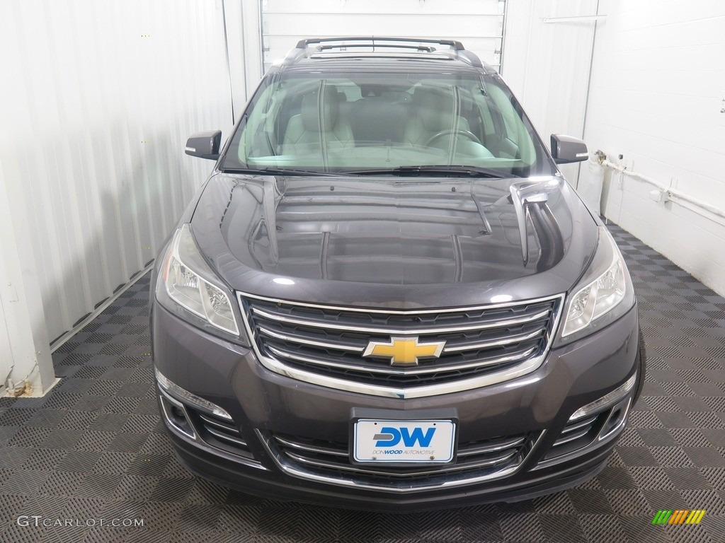 2014 Traverse LTZ AWD - Cyber Grey Metallic / Dark Titanium/Light Titanium photo #7