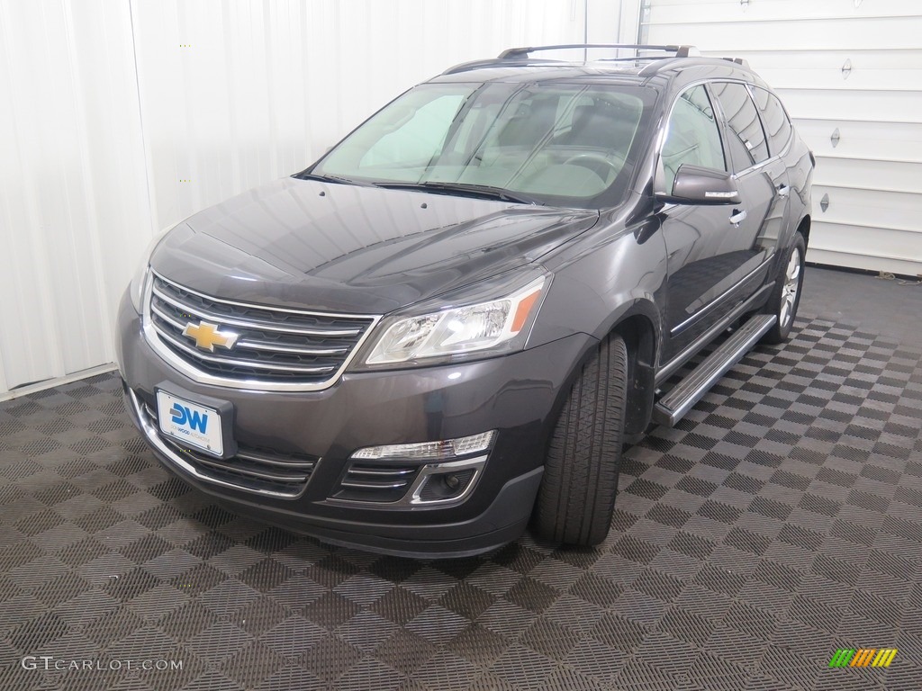 2014 Traverse LTZ AWD - Cyber Grey Metallic / Dark Titanium/Light Titanium photo #8