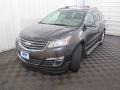 2014 Cyber Grey Metallic Chevrolet Traverse LTZ AWD  photo #8