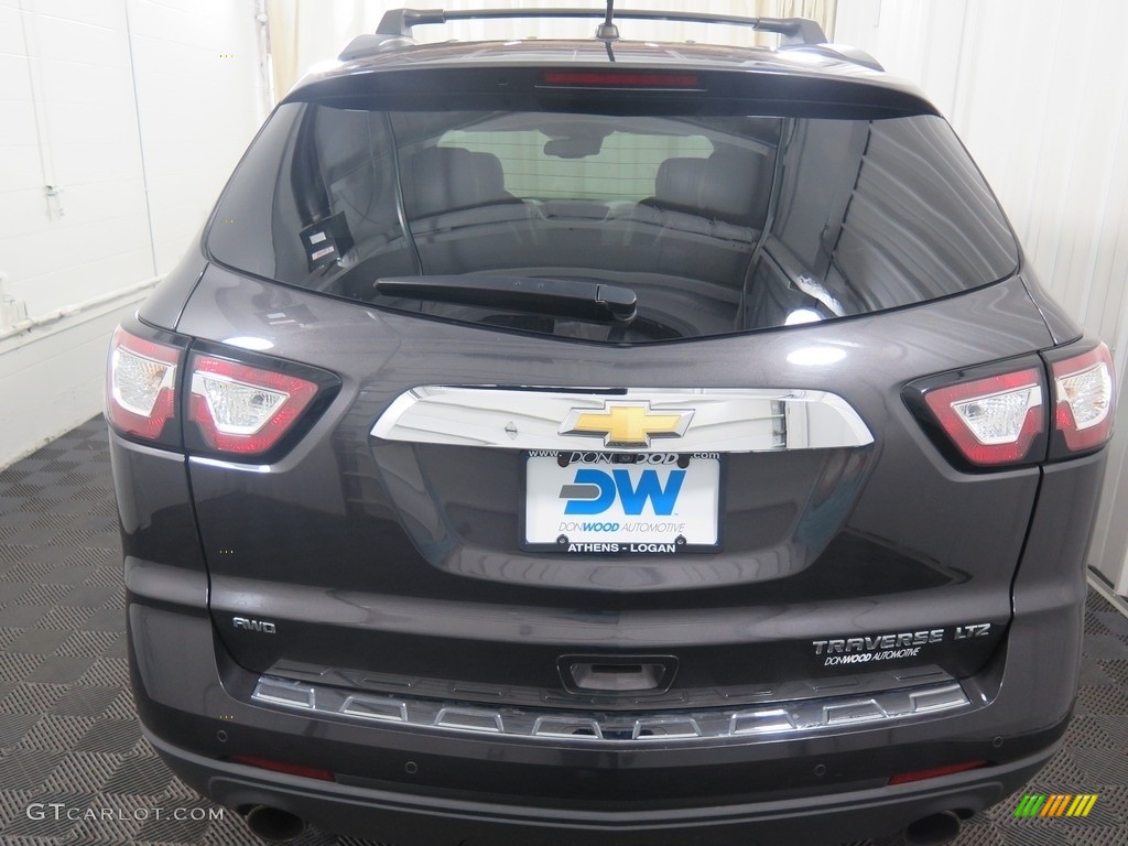 2014 Traverse LTZ AWD - Cyber Grey Metallic / Dark Titanium/Light Titanium photo #10