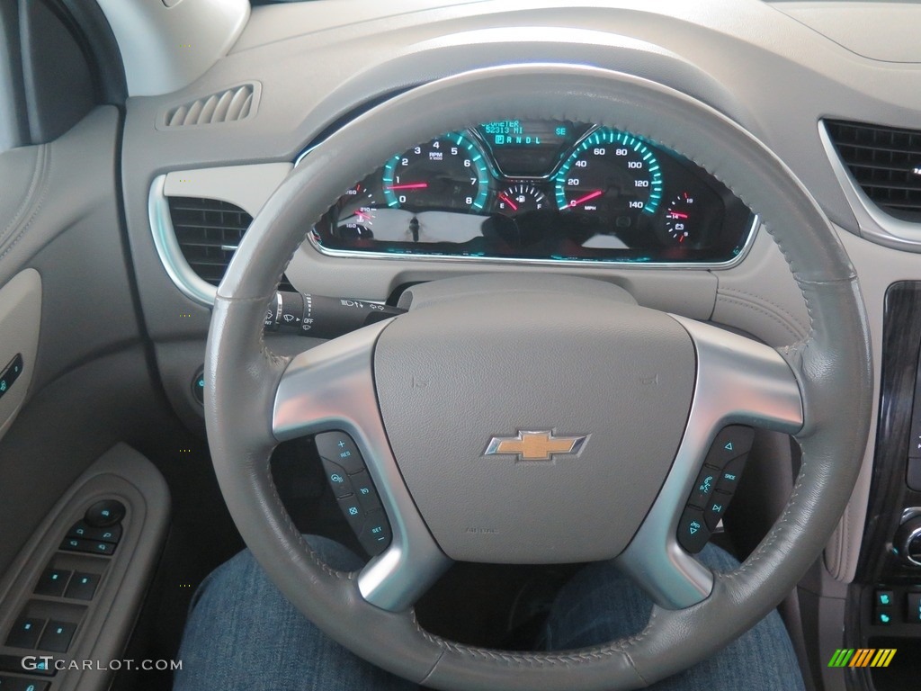 2014 Traverse LTZ AWD - Cyber Grey Metallic / Dark Titanium/Light Titanium photo #15