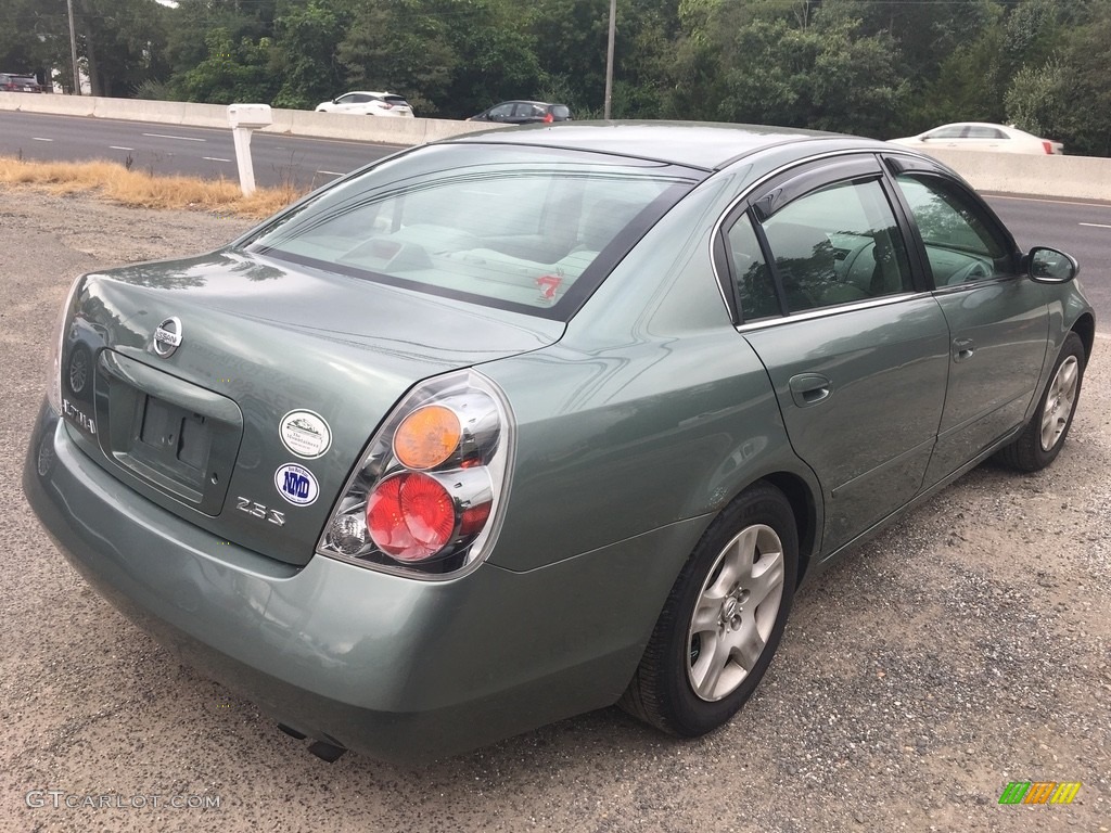 2002 Altima 2.5 S - Mystic Emerald Metallic / Blond Beige photo #4