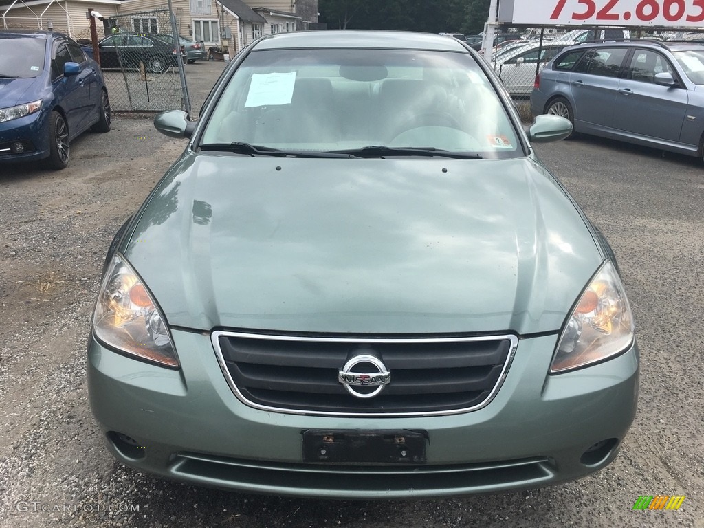 2002 Altima 2.5 S - Mystic Emerald Metallic / Blond Beige photo #7
