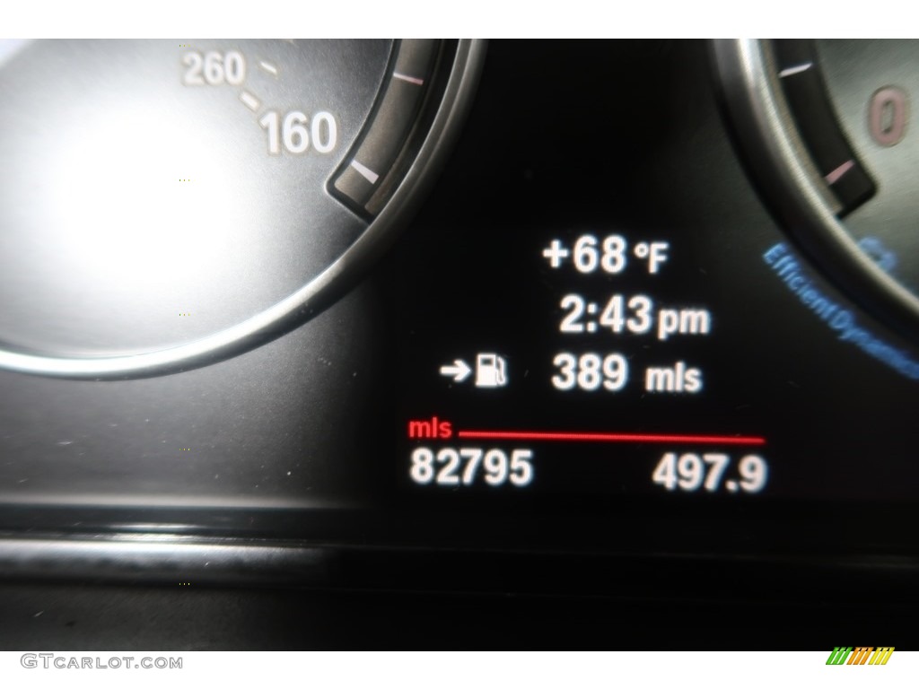 2013 5 Series 528i xDrive Sedan - Space Gray Metallic / Everest Gray photo #21